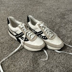 Shushop studded sneakers. Size 8.